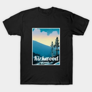 Kirkwood Lake Tahoe California ski T-Shirt